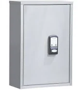 Omnimed Stainless Narcotic Cabinet With Audit Lock With Hid Iclass Reader