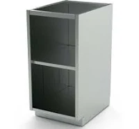 Aero Manufacturing AERO Stainless Steel Base Cabinet BC-1000, Open, 1 Shelf, 18