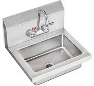 Stainless Steel Wall-Mount Hand Sink - ULINE H11726