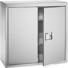 Uline Stainless Steel Wall-Mount Cabinet