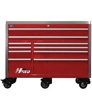 Homak HXL 60 in. Roller Cabinet with Stainless Steel Top HX04060113