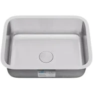 23'' L Undermount Single Bowl Stainless Steel Kitchen Sink Allora USA