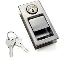 XK135 Stainless Steel Panel Lock - Concealed Cabinet Latch