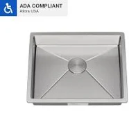 Allora USA Single Bowl Stainless Steel Kitchen Sink