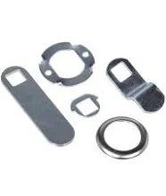 9/16 in., Diecast and Steel, Stainless Steel finish, Drawer and Cabinet lock