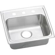 Elkay LRADQ191845OS4 Gourmet Single Bowl Top Mount Sink