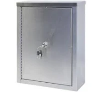 Omnimed Double Door Narcotic Cabinet with 2 Shelves 181601