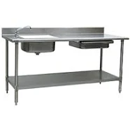 Eagle Group PT 3096 Spec-Master Series Work Table With Prep Sink