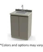 Cabinet Base Stainless Steel/Laminate 19X24X39.25